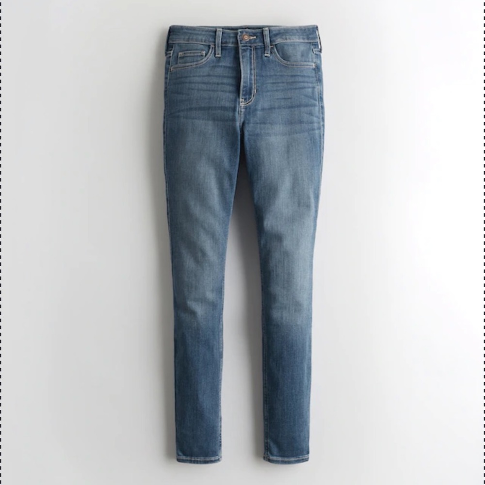 🆕 Hollister medium blue skinny jegging jeans